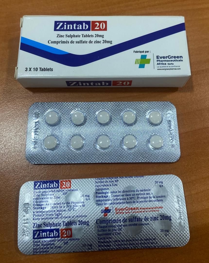 ZINTAB B — Vitamines & Suppléments